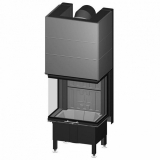 Стальная каминная топка Spartherm Arte 3RL-60h-4S